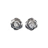 Bloom Moissanite Rose Studs - Kiira