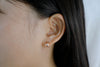 Bloom Moissanite Rose Studs - Kiira